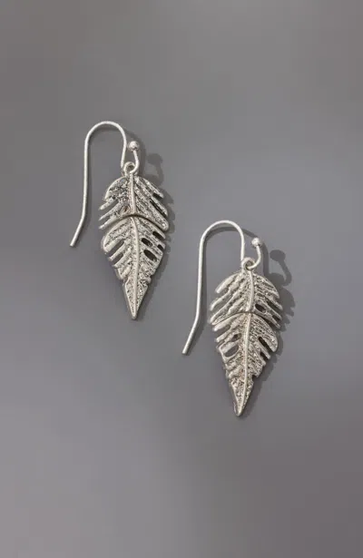 Jjill J.jill Fall Foliage Earrings In Silver