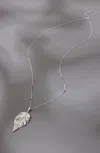 Jjill J.jill Fall Foliage Pendant Necklace In Silver