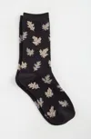 Jjill J.jill Falling Leaves Crew Socks In Multi