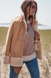 Jjill J.jill Faux-suede & Sherpa Jacket