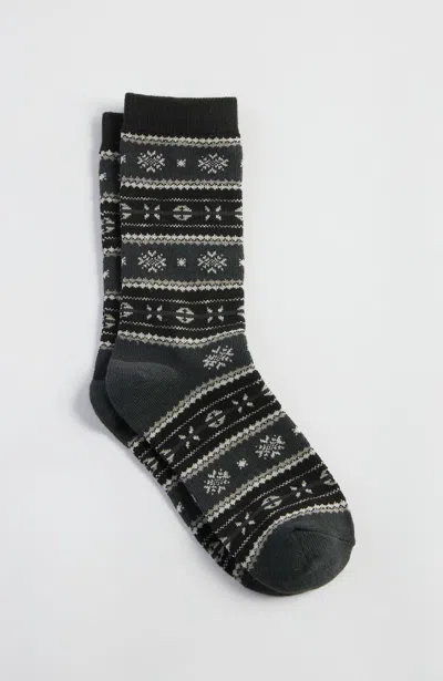 Jjill J.jill Festive Crew Socks In Multi