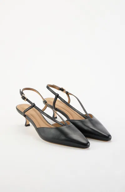 Jjill Fiona Kitten Heels Shoes In Black