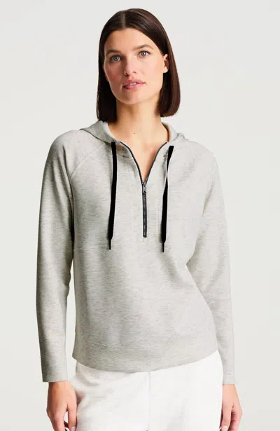 Jjill Fit Elevation Knit 1/4-zip Hoodie