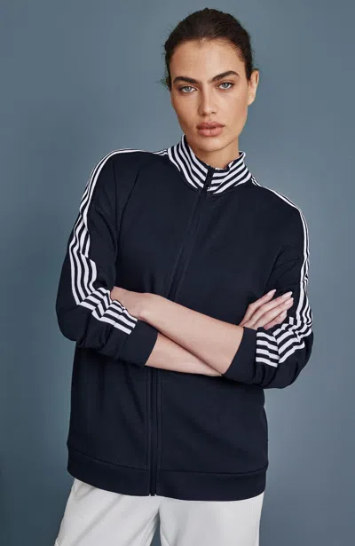 Jjill Fit Elevation Knit Jacket In Multi