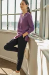 Jjill J.jill Fit Fleece Slim-ankle Joggers In Black