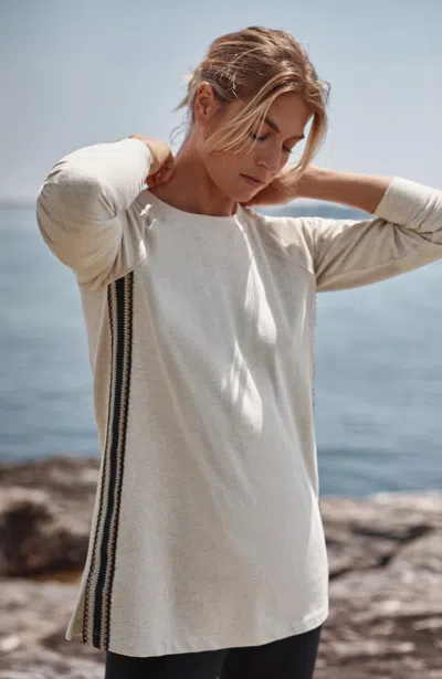 Jjill J.jill Fit French Terry Crochet Tunic