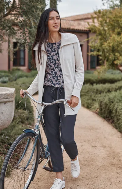 Jjill J.jill Fit French Terry Utility Joggers In Black