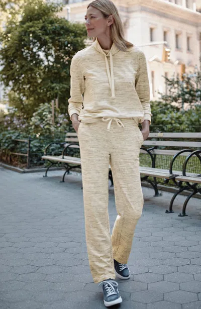 Jjill J.jill Fit Heathered Straight-leg Pants In Yellow