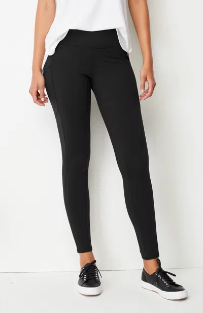 Jjill J.jill Fit High-rise Performance Leggings In Black