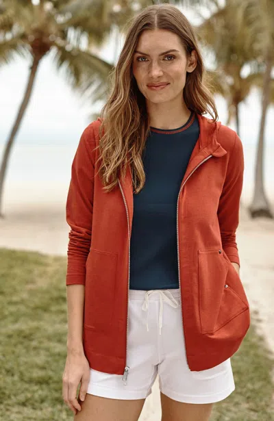 Jjill Fit Knit A-line Jacket In Pottery