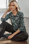 Jjill J.jill Fit Performance Long-sleeve Tee In Multi