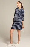Jjill J.jill Fit Textured-stripes Skirt