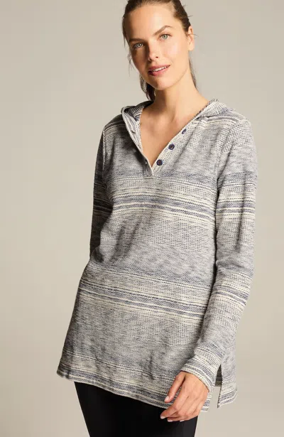 Jjill J.jill Fit Textured-stripes Tunic