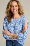 Jjill J.jill Floral Filigree Popover