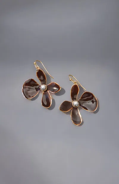 Jjill Flower Earrings In Multi