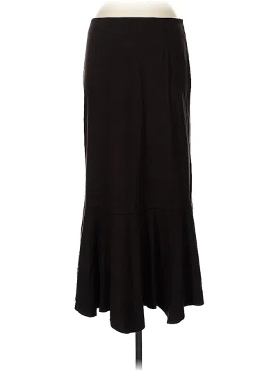 Pre-owned Jjill Formal Skirt In Black