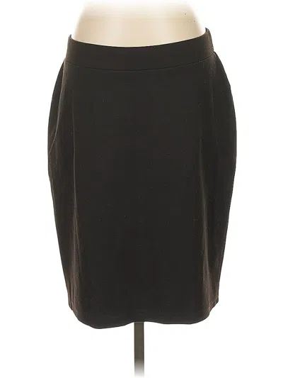 Pre-owned Jjill Formal Skirt In Black