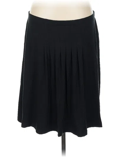 Pre-owned Jjill Formal Skirt In Black