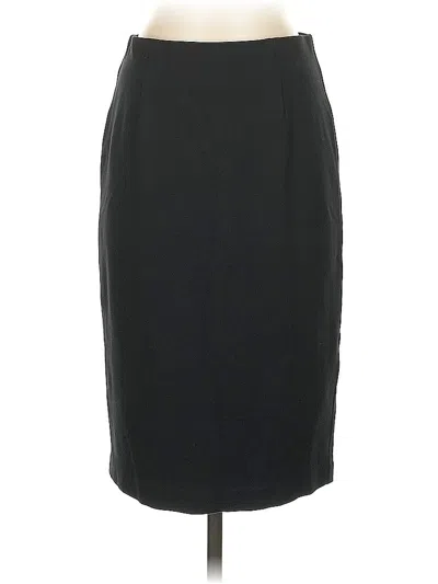 Pre-owned Jjill Formal Skirt In Black