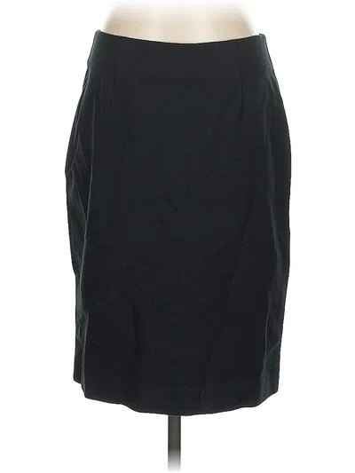 Pre-owned Jjill Formal Skirt In Black