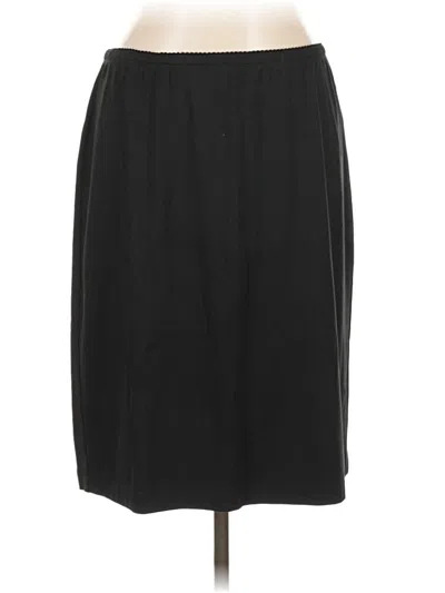 Pre-owned Jjill Formal Skirt In Black