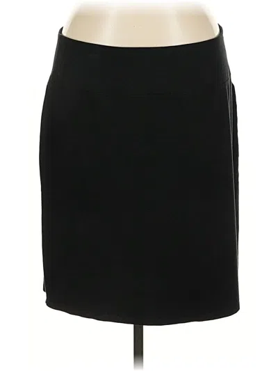 Pre-owned Jjill Formal Skirt In Black