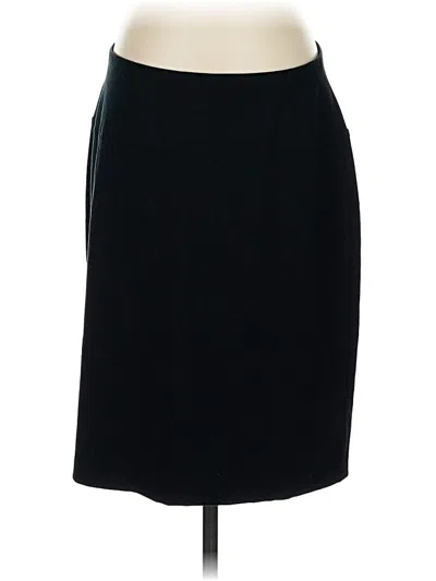 Pre-owned Jjill Formal Skirt In Black