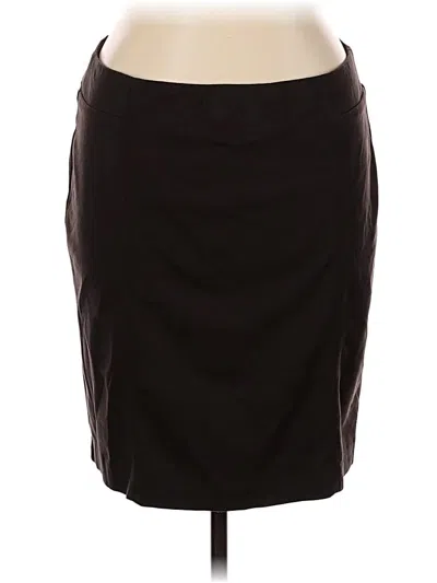 Pre-owned Jjill Formal Skirt In Black