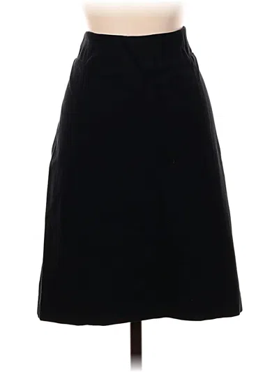 Pre-owned Jjill Formal Skirt In Black