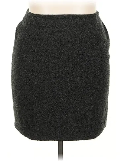 Pre-owned Jjill Formal Skirt In Black