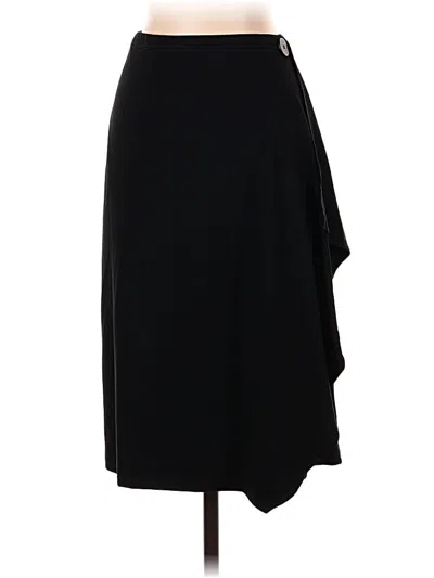 Pre-owned Jjill Formal Skirt In Black