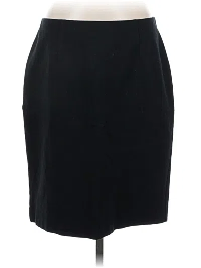 Pre-owned Jjill Formal Skirt In Black