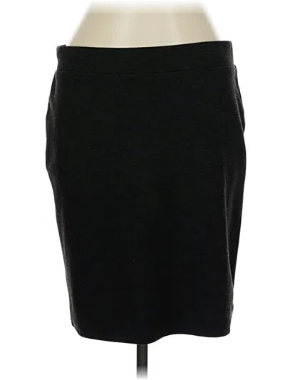 Pre-owned Jjill Formal Skirt In Black