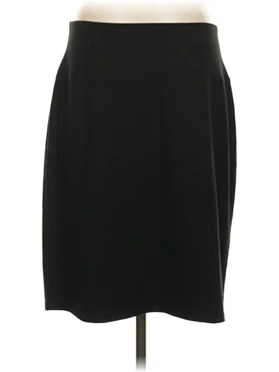 Pre-owned Jjill Formal Skirt In Black