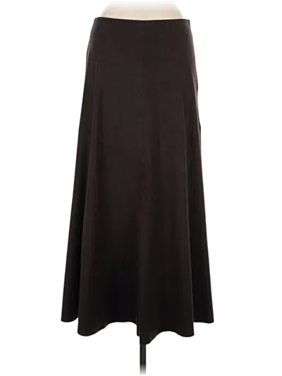 Pre-owned Jjill Formal Skirt In Black