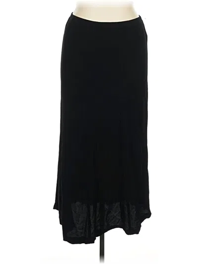 Pre-owned Jjill Formal Skirt In Black