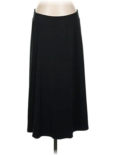 Pre-owned Jjill Formal Skirt In Black