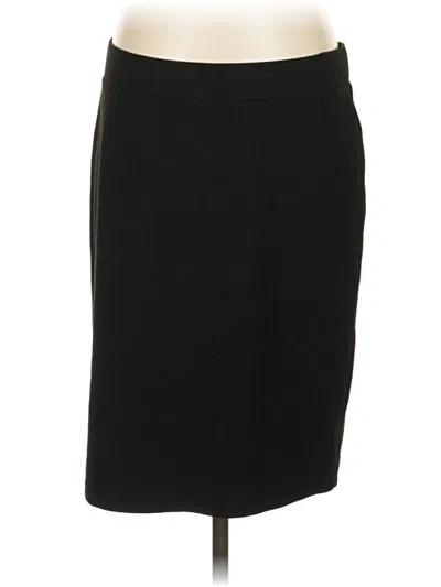 Pre-owned Jjill Formal Skirt In Black