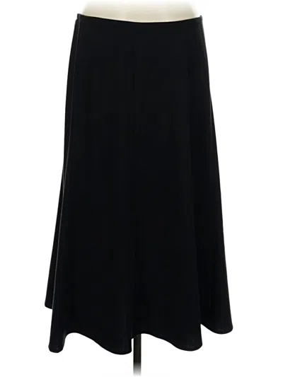 Pre-owned Jjill Formal Skirt In Black