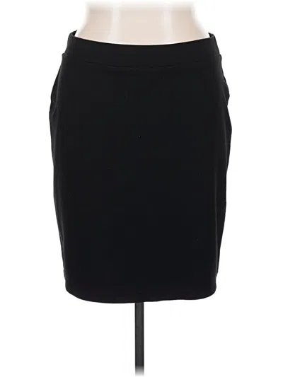 Pre-owned Jjill Formal Skirt In Black
