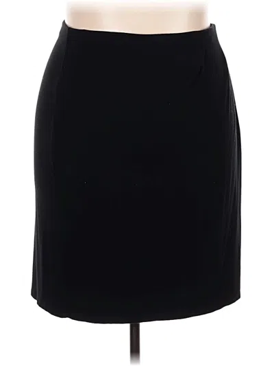 Pre-owned Jjill Formal Skirt In Black