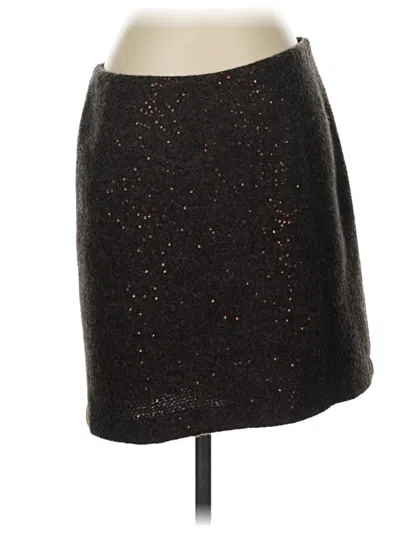 Pre-owned Jjill Formal Skirt In Black