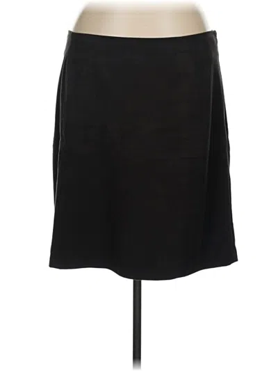 Pre-owned Jjill Formal Skirt In Black