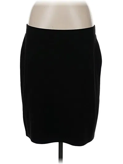 Pre-owned Jjill Formal Skirt In Black