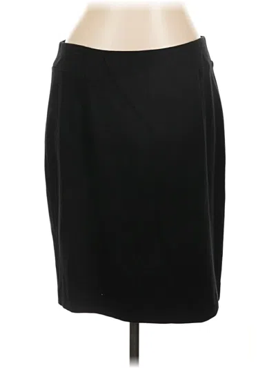 Pre-owned Jjill Formal Skirt In Black