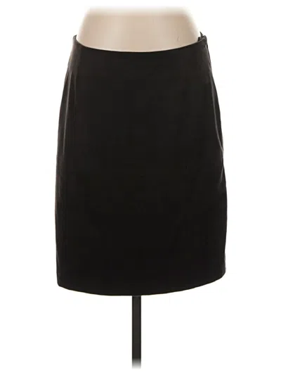 Pre-owned Jjill Formal Skirt In Black
