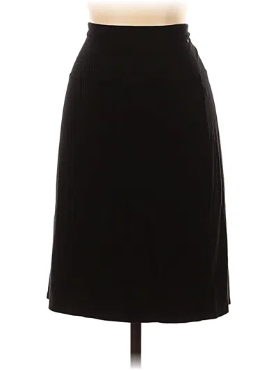 Pre-owned Jjill Formal Skirt In Black