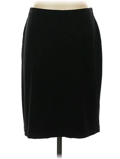 Pre-owned Jjill Formal Skirt In Black