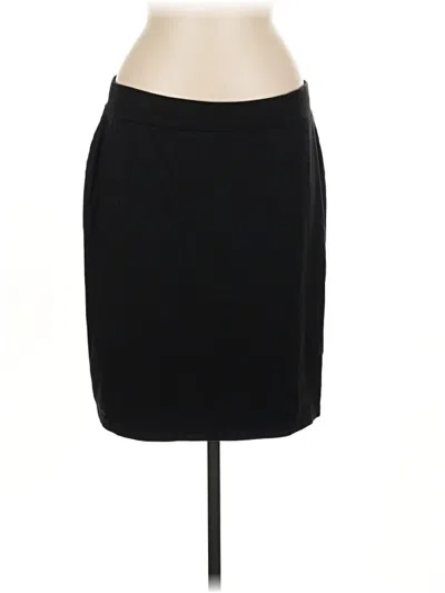 Pre-owned Jjill Formal Skirt In Black