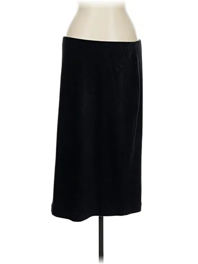 Pre-owned Jjill Formal Skirt In Black